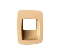 Pulsante alzacristalli Telaio del pannello dell'interruttore di controllo alzacristalli elettrici 61316945874 61316945875 61316945876 compatibile con X3 E83 X5 E53 X6 E71 E72(Beige-1PC)