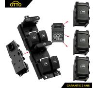 Pulsante Alzacristallo Anteriore Posteriore Per Bora Golf 4 Passat B5 B5.5