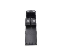 Pulsante Alzacristallo Per Bora Golf 4 Passat 3B/3BG Seat 1J3959857 Interruttore Di Comando Alzacristalli Elettrico Nero Per Console Di Ricambio Controllo Finestrino(With chrome)
