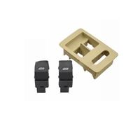 Pulsante Alzacristallo Per SEAT Arosa Cordoba Ibiza Polo Lupo 1998-2005 Interruttore Alzacristalli Elettrico Pannello Pulsanti Console 6X0959855B Controllo Finestrino(Beige switch+panel)