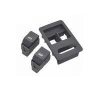 Pulsante Alzacristallo Per SEAT Arosa Cordoba Ibiza Polo Lupo 1998-2005 Interruttore Alzacristalli Elettrico Pannello Pulsanti Console 6X0959855B Controllo Finestrino(Black switch+panel)