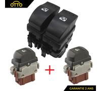 Pulsante Alzaporta Elettrico Anteriore E Posteriore Per Clio 2 Dal 1998 Al 2005