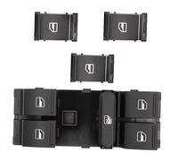 Pulsante Alzavetro Auto Pulsante interruttore finestrino principale per auto elettrica per Jetta MK5 MK6 B6 B7 CC Plus Seat 1K4959857B Pulsantiera Finestra(4pcs)