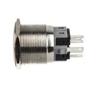 Pulsante antivandalismo 25mm - Silverline - verde NEW