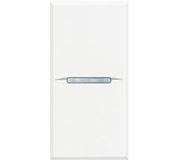 Pulsante Assiale 1P No 10 A 250Vac Bianco Axo ( BTICINO cod. HD4005N )