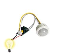 Pulsante attivato dal movimento della luce, controller del sensore di movimento per le,Pulsante della luce murale avanzata Mozione attivata - Elegante controller di rilevamento di mosse interni ed es