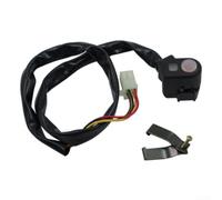 Pulsante Avviamento per moto CRF250R con LED Pulsante Avviamento | Plastica ABS robusta, usura, non si deforma, colore nero, lunga durata