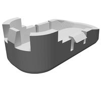 Pulsante Blocco Tubo per Philips Speed Pro Max FC6823/01 Stampato 3D