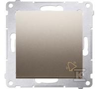 Kontakt-Simon DD1.01/44 Interruttore elettrico Pushbutton Switch Oro Pushbutton Switch Oro Plastica IP20 IP44 250V 10A