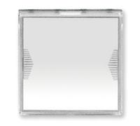 Pulsante campanello portanome Ave Domus Sistema 44 10A 1P illuminabile 441005TP/2