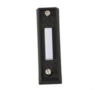 Pulsante campanello cablato con luce integrata per uso notturno, campanello con notifica visiva, montaggio a parete per un comodo funzionamento