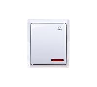 Pulsante/campanello ermetico/IP44 con ALBERO LNH-6HS/00