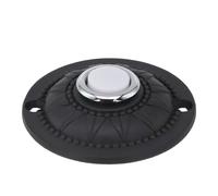 Pulsante campanello rotondo robusto con luce led design classico da parete