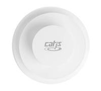 Pulsante catis per ecostop IN PLASTICA BIANCO D.40mm totale 78 mm