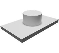 Pulsante Centrale Ricambio per iOttie XL One Supporto Auto - Resistente Calore