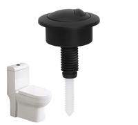 Pulsante cisterna per WC | Sostituzione del pulsante a doppio scarico resistente e durevole | idraulici per serbatoio 'acqua, compatibile con modelli standard