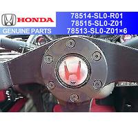 Pulsante clacson e anello sterzo Honda New Acura originale NSX-R 78514-SL0-R0...