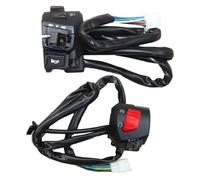 Pulsante Clacson Per Moto Compatibile Con Suzuki Per QingQi Per QM200GY Per GXT200 Indicatore Di Direzione Avviamento Manubrio Blocco Comandi Moto(1 pair)