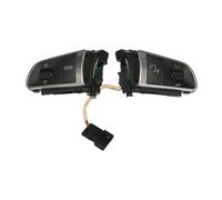 Pulsante Comandi Volante Per A3 Per A4 Per A5 Per Q5 Per A6 Per A8 TT OEM Interruttore Multifunzione Al Volante Cromato MFSW Key Padde Cambio