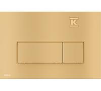 Pulsante comando cassette WC GOLD-mat M57-G-M