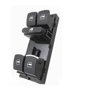 Pulsante Comando Per Skoda Per Roomster Per Superb 2006-2015 Pulsante Controllo Dell'interruttore Principale Dell'alzacristallo Elettrico 5ND959857(Chrome)
