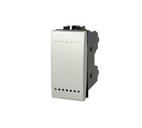 Pulsante Compatibile Con Bticino Living Light (Grigio)