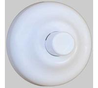 PULSANTE CON ROSONE PER CASSETTA INCASSO RAME Cromato Pucci