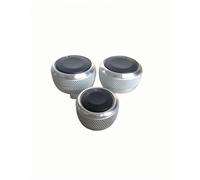 Pulsante Controllo HVAC Per La Classica Per Focus Mondeo, Interruttore Della Manopola Del Climatizzatore Manuale Lega di Alluminio(Classic silver)
