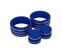 Pulsante Controllo HVAC Per Serie 3 2005 2006 2007 2008 2009 2010 2011 2012 2013 E90 E91 E92 E93 320i 325i Manopola Del Volume Audio Dell'aria Condizionata(Blue)
