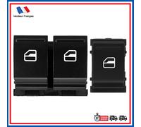 2 Interruttore Alzacristallo Anteriore Per Skoda Fabia II Roomster 1Z0959858