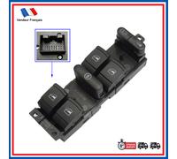 Placchetta Pulsante Alzacristallo Anteriore Sinistro per Skoda Octavia I Superb