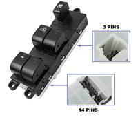 Pulsante Controllo Interruttore Di Alzacristallo Anteriore Sinistro 25401-EB302