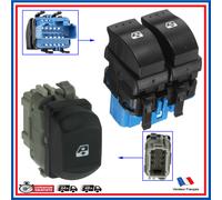 Bottoni Alzacristallo Vetro Anteriore SX E Dx Accettati per Renault Megane 2