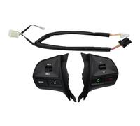 Pulsante Controllo Volante Dell'auto Per KIA Per RIO 2011-2014 Accessori Auto Pulsante Di Controllo Del Volante Multifunzionale(Black-no heat)