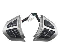 Pulsante Controllo Volante Interruttori Multifunzione Pulsanti Controllo Volume Bluetooth Sul Volante Per Suzuki Per Grand Per Vitara 2007-2013(D'argento)