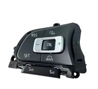 Pulsante controllo volante multifunzione Per Per Golf 7 7.5 Per Sportsvan Per Variant Per E-Golf MK7 5G0959442 Volante Multifunzione Pulsante Interruttore di Copertura lunetta(Sinistra)