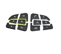 Pulsante Controllo Volante Per Benz Per GLC X253 W205 Per CLA Per GLA A Adesivi Per Volante Per Lo Styling Dell'auto(Arrow Model-Black)