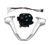 Pulsante Controllo Volante Per Fiesta MK7 MK8 Per Ecosport 2013 2014 2015 Interruttore Pulsante Volante Controllo Velocità Dell'auto Sistema(Blue one set)