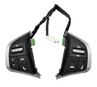 Pulsante Controllo Volante Per Isuzu Per D-Max 2015-2018 Per DMAX Volume Audio Volante Multifunzione Musica Media Telefono Interruttori Controllo(Black-1Set)