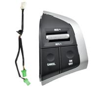 Pulsante Controllo Volante Per Isuzu Per D-Max 2015-2018 Per DMAX Volume Audio Volante Multifunzione Musica Media Telefono Interruttori Controllo(Black-Right-WIRE)