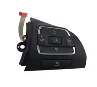 Pulsante Controllo Volante Per VW Amarok Caddy Per Golf Per Jetta Per Tiguan Per Touran 2008-2018 Interruttore Multifunzione Al Volante Auto MFD 5C0959537 5C0959538(Destra)