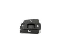 Pulsante Controllo Volante Regolazione Suono Guscio Pulsanti Volante Per Sharan Per Maitway Per EOS Per Golf Per Plus Per Passat Travel Edition 2011-2015(L with Chrome)