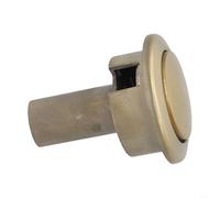 Pulsante cromato per WC Siamp per Storm 33A, interruttore per serbatoio bidet oro compatibile con modello 34335077, 38-44 mm adatto per cisterna (A)
