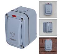 Pulsante da parete , spia luminosa per campanello, interruttore