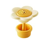 Pulsante decorativo per WC con pulsante di risciacquo, per il controllo degli odori, facile da installare