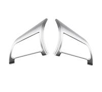 Pulsante del Adesivi Compatibile Con Nissan Per Xtrail T32 Per Rogue Per Note Per Qashqai J11 Coprivolante Per Auto 2 Pezzi Adesivi Accessori