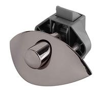 Pulsante del bottone a branding porta mobile Push Bloccante como mano como per marine boad rv 12 a 25 mm porta mobile in legno (Colore pistola nera 0100262)