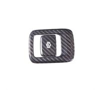 Pulsante del Freno a Mano di stazionamento per Auto Grecale Dry in Fibra di Carbonio, Interruttore del Pulsante del Freno a Mano elettronico Automatico P, Accessori di Finitura
