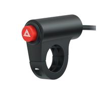 Pulsante del manubrio - Controllo della luce urgente, accensione e spegnimento, luci di avvertimento, funzione di pericolo, per moto, aggiornamento, sicurezza equitazione essenziale, modulo