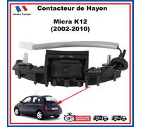 Pulsante Del Portellone Bagagliaio Maniglia Compatibile per Micra K12 (2003-2010